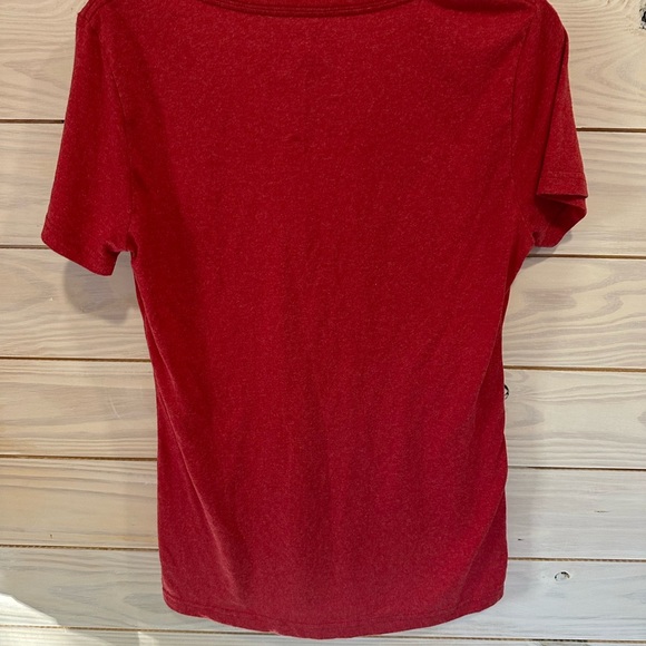 Disney Women's Red Graphic T-Shirt - Picture 2 of 3